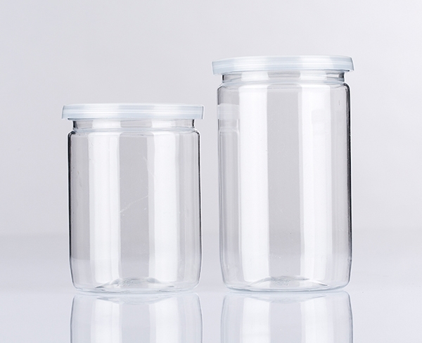 易拉罐塑料瓶透明食品密封罐塑料罐子零食罐酱类包装瓶药材